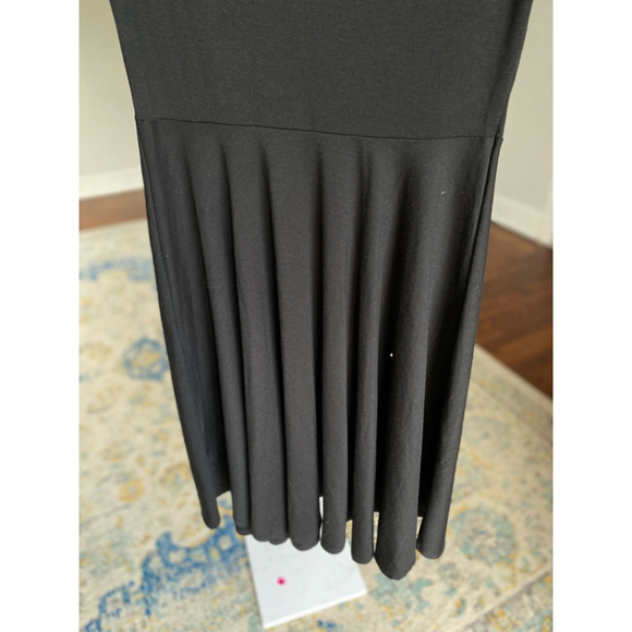 Lularoe Fit & Flare Midi Dress Spring Summer Buttery Soft Party Minimalist Boho - Picture 6 of 8